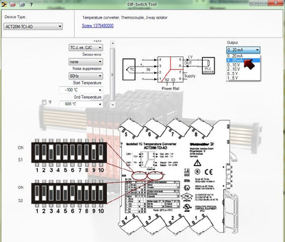 1375480000 - Configurable Temperature Transducer with Galvanic Isolation