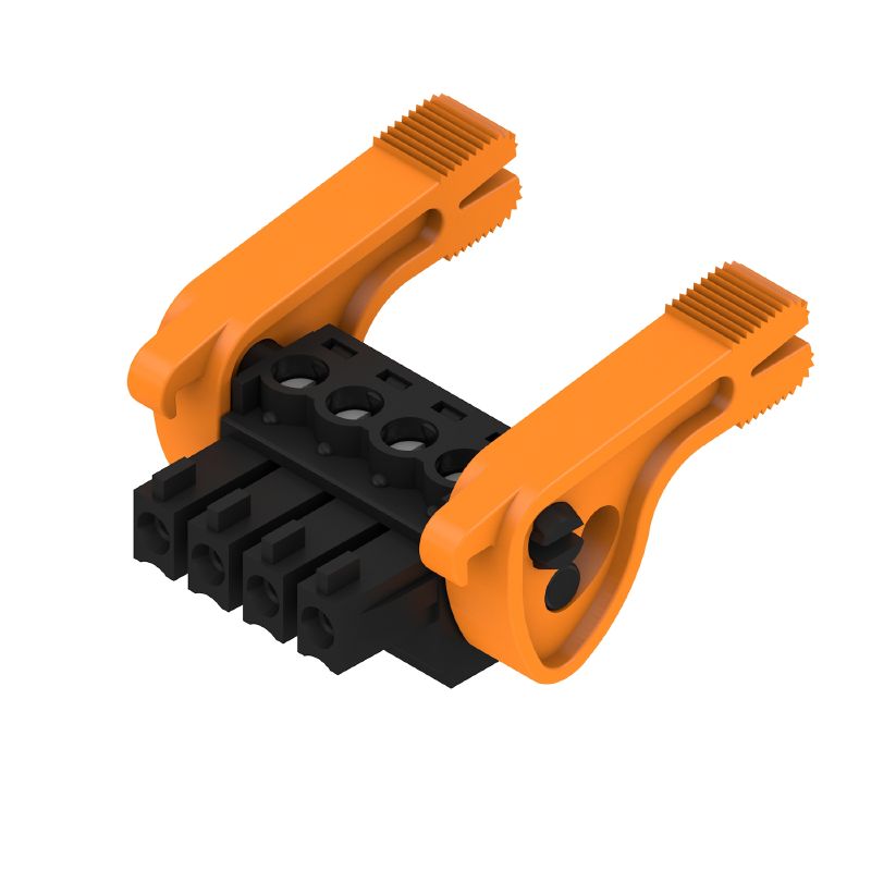 2442520000 - 3.81mm 4-Pole Female Connector with Clamping Yoke, UL Compliant  (Pack of 50)