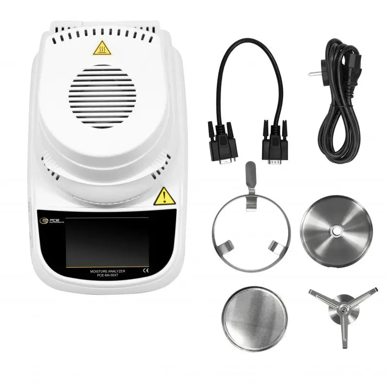 PCE-MA 60XT - 60g Precision Balance with 5" Display & Humidity Measurement