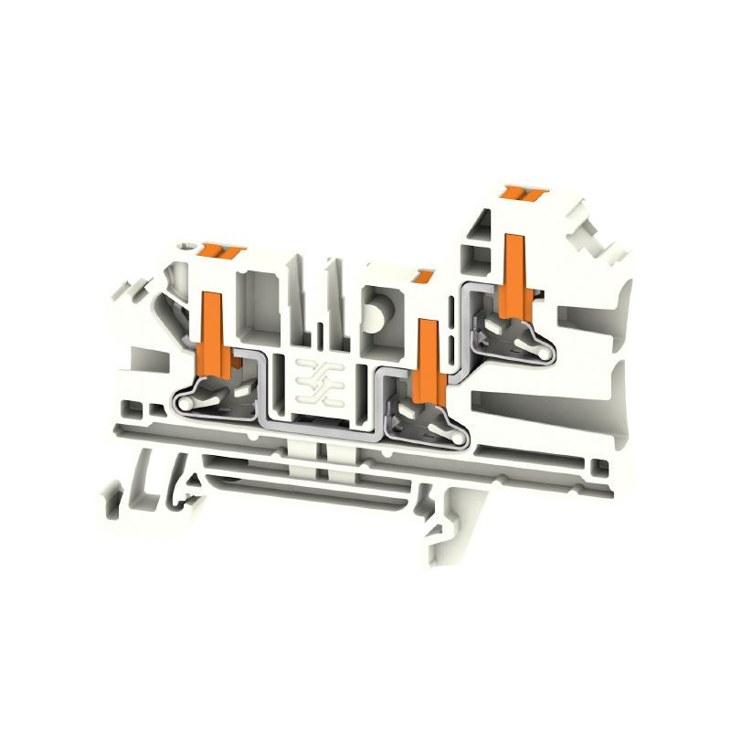 2872060000 - 4mm² Push In Terminal Block, 32A Max, UL/RoHS Certified  (Pack of 50)