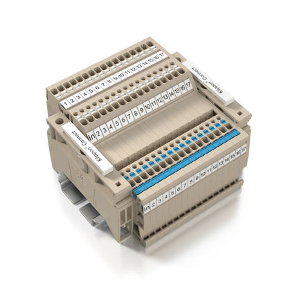 1992240000 - AIO21 Terminal, 250V, PUSH IN Connection, Dark Beige  (Pack of 100)