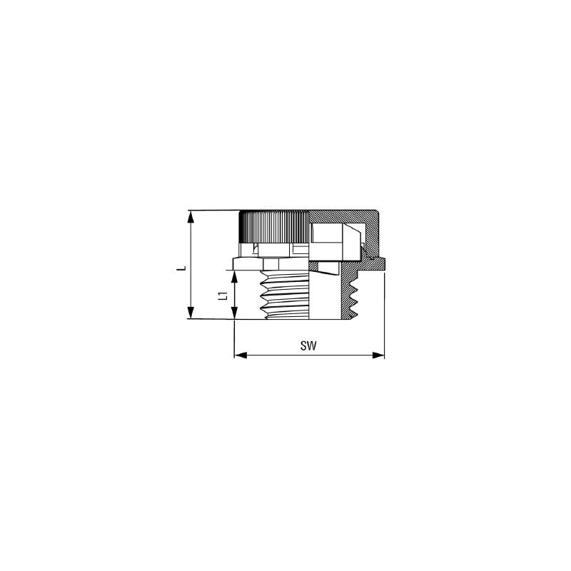 1868570000 - M12 PA Long Polyamide Ventilation Element, IP66/IP68/IP69K  (Pack of 10)