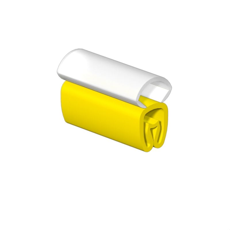 2571290000 - TPU Marker 5.3mm x 12mm, RoHS Compliant, Yellow/Transparent  (Pack of 200)