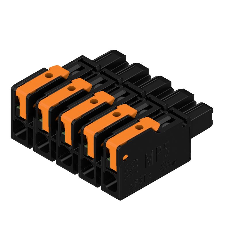 8000078331 - 7.50mm PCB Female Connector, 5 Poles, PBT GF Material  (Pack of 48)