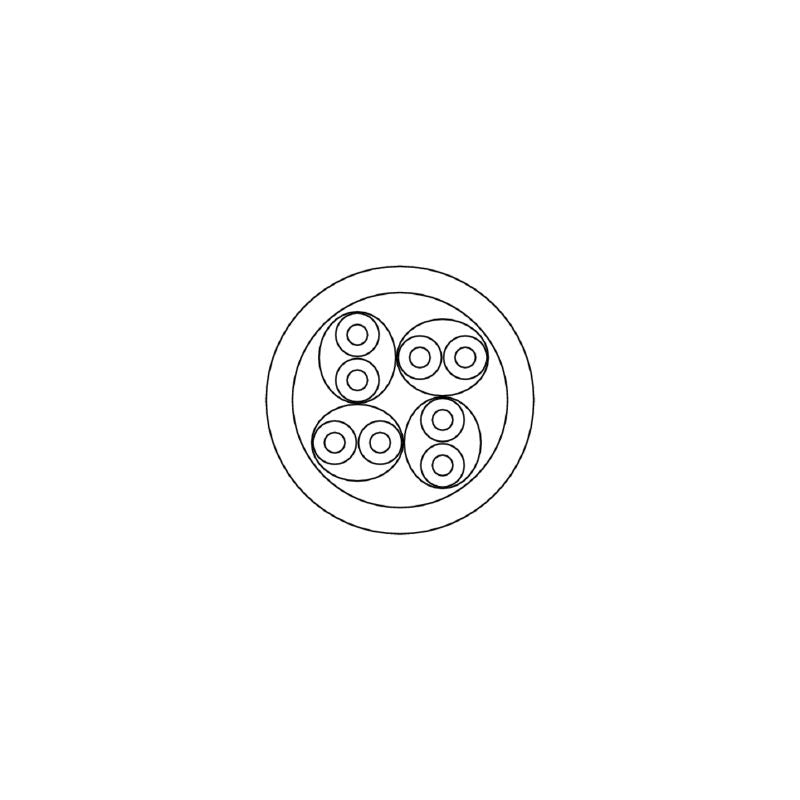 8813130000 - 100m Cat.7 PVC Installation Cable, RoHS Compliant