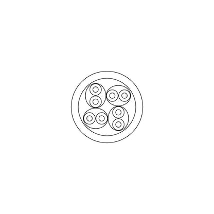 8813130000 - 100m Cat.7 PVC Installation Cable, RoHS Compliant