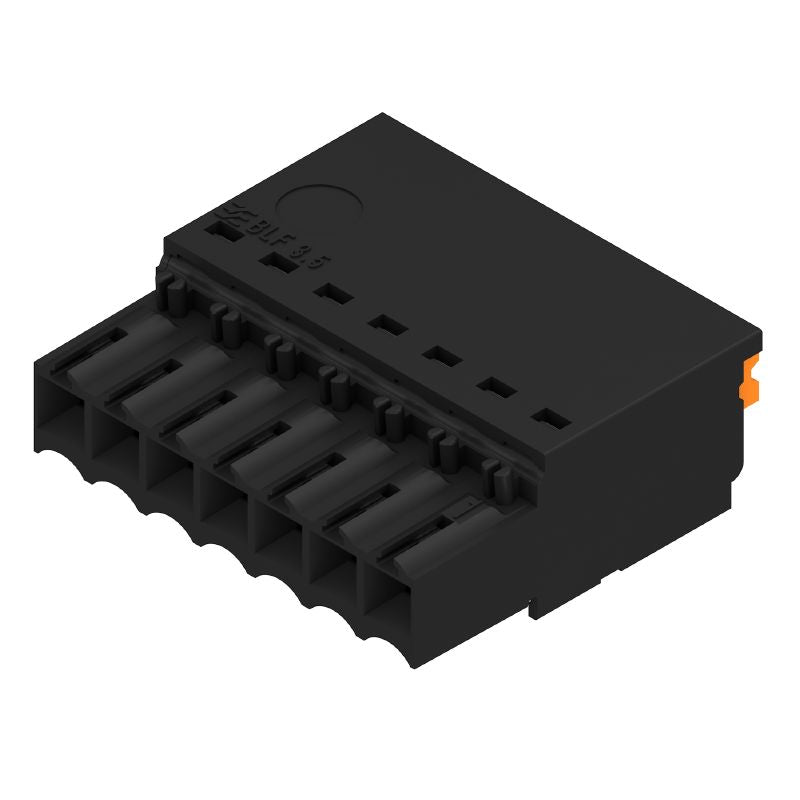2459330000 - 3.50mm 7-Pole Push-In PCB Connector with 180° Angle  (Pack of 72)