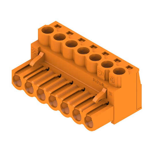1943630000 - 5.08mm Female PCB Connector, 7-Pole, 180° Outlet  (Pack of 48)