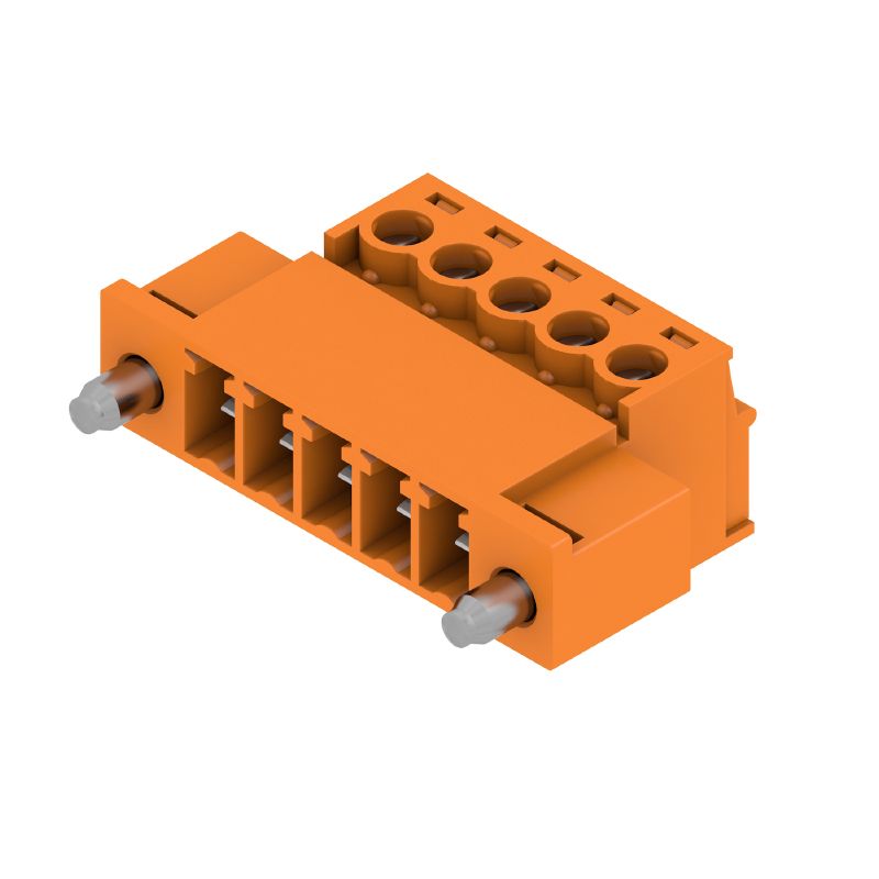 1970320000 - 3.81mm 5-Pole Male Connector with 180° Clamping Yoke  (Pack of 50)