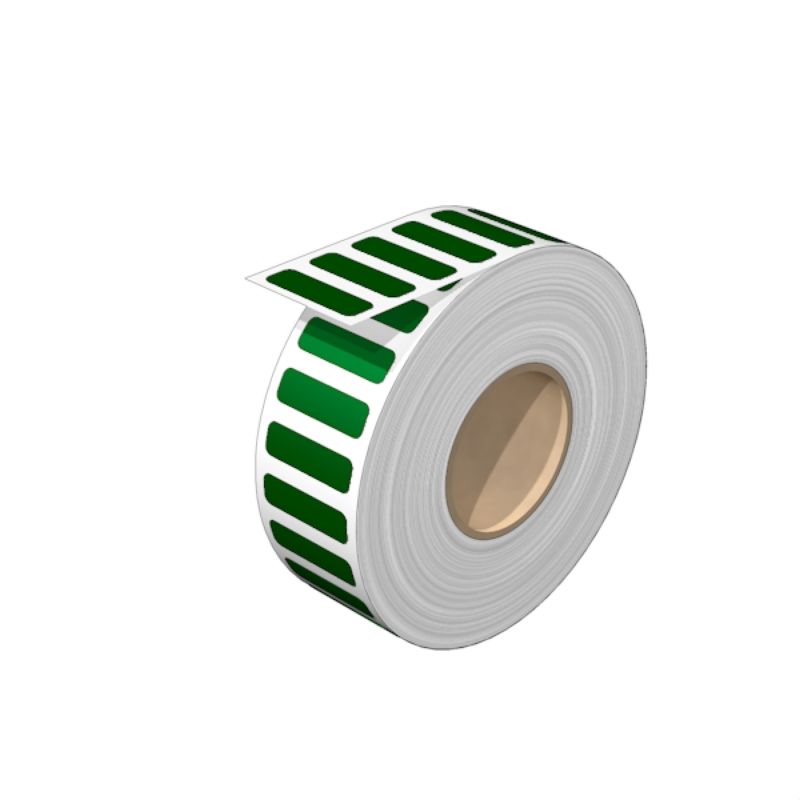 2496980000 - Self-Adhesive 8x27mm Green Device Markers, Pack of 100  (Pack of 100)