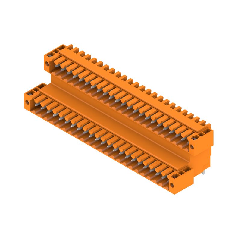 1890880000 - 3.50mm Orange PCB Connector, 46 Poles, 90° Elbow  (Pack of 10)