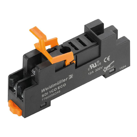 7760056346 - D-Series Relay Socket 12A, CO Contact, TS 35 Mount  (Pack of 10)