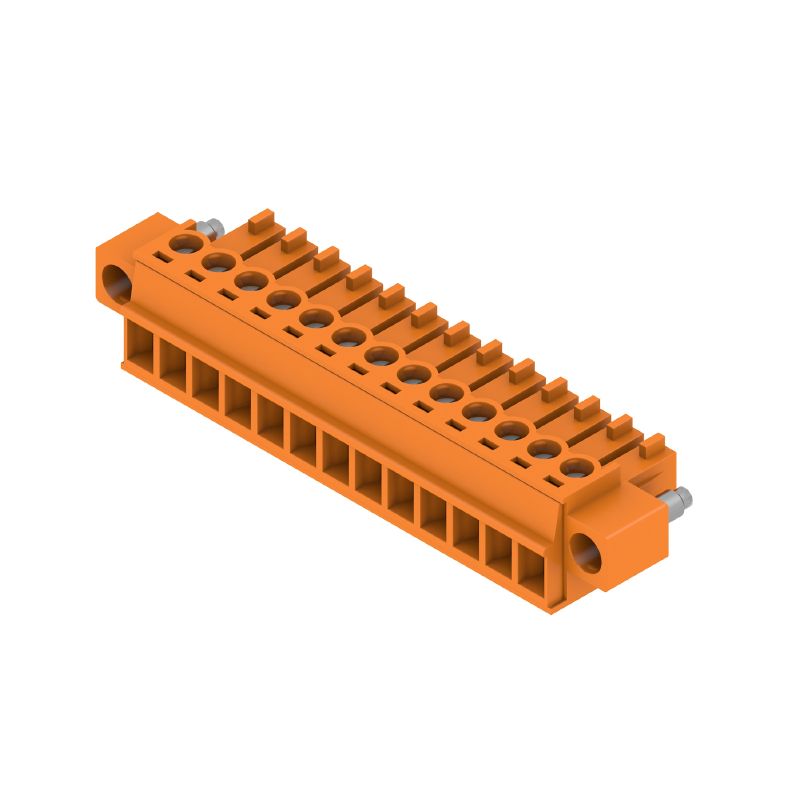 1941120000 - 3.81mm 13-Pole Female PCB Connector at 180° Angle  (Pack of 50)