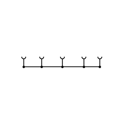 1815130000 - 2.5 mm² Dark Beige Feed-Through Terminal for Easy Installation  (Pack of 50)