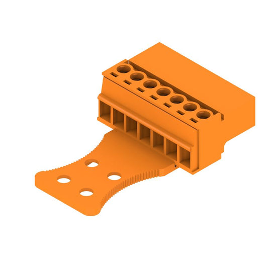 1237030000 - 3.81mm 7-Pole PCB Connector with Clamping Yoke  (Pack of 50)