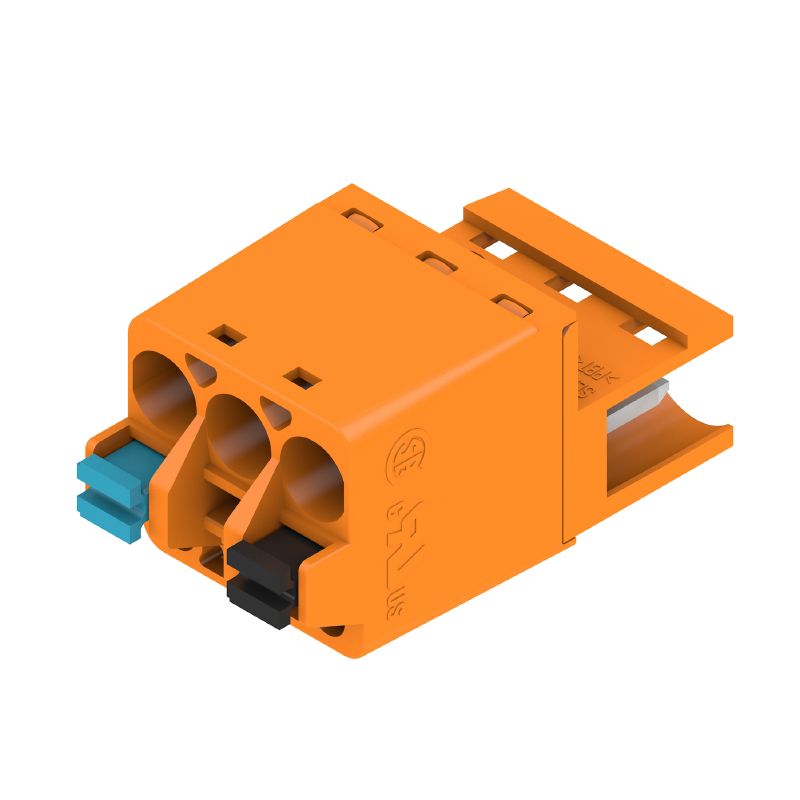 2827840000 - 5.08mm 3-Pole PCB Connector with 180-Degree Orientation  (Pack of 120)