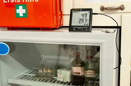PCE-HT 114 - Refrigerator Data Logger with 2m Sensor & Real-Time Display