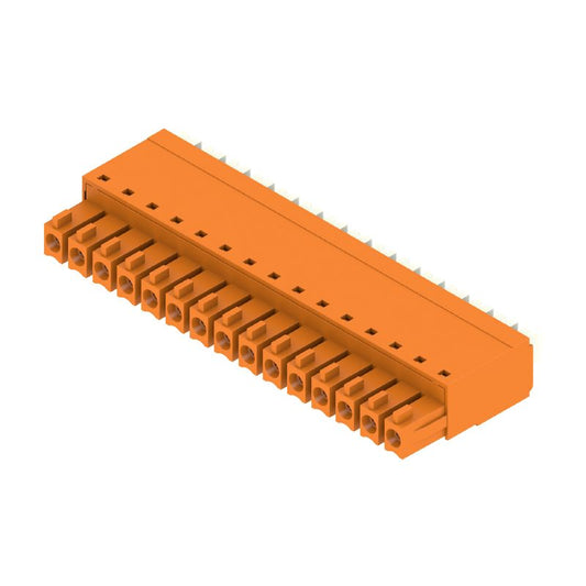 1969220000 - 3.81mm PCB Connector, 15 Poles, Push In Design  (Pack of 50)
