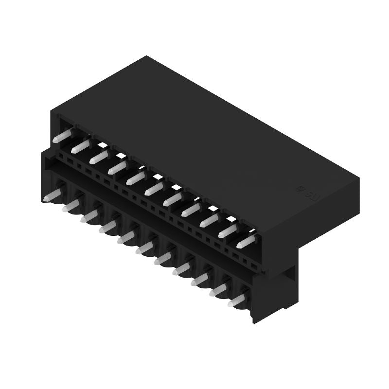 1882750000 - 22-Pole 5mm PCB Connector - Closed Side, Black Finish  (Pack of 10)