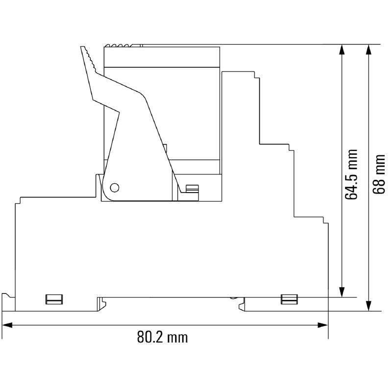 2476900000 - 48VDC Relay Module, 2 CO, 5A, Compact Design  (Pack of 10)