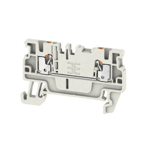 2508220000 - Push-In Terminal 33.5mm for 1.5 mm², 500V, Light Grey  (Pack of 100)