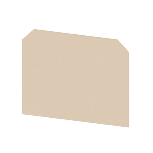 0304360000 - Beige Terminal Partition Plate, 74mm x 1.5mm, PA 66 Material  (Pack of 20)