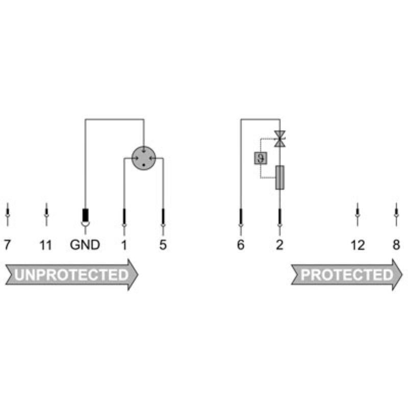 8951530000 - Surge Protection Device with Indicator for Instrumentation