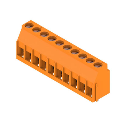 1001780000 - 5mm 10-Pole Circuit Board Terminals with 90° Orientation  (Pack of 36)