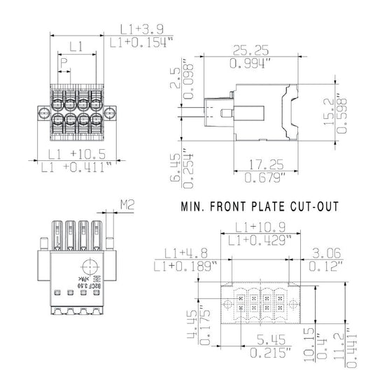 2772260000 - 3.50mm Female PCB Connector, 12 Poles, 180° Orientation  (Pack of 66)