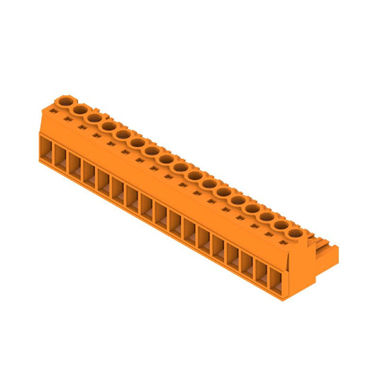 2546930000 - 5.08mm PCB Female Connector, 17 Poles, 180° Angle  (Pack of 18)