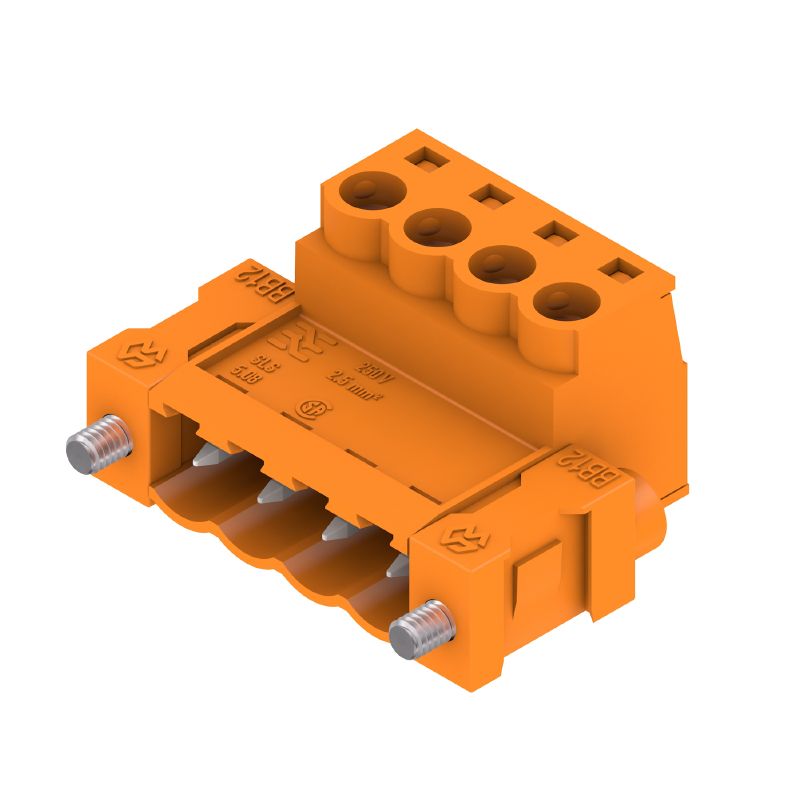 1846230000 - 5.08mm Male PCB Connector, 4-Pole, 180° Angle  (Pack of 60)