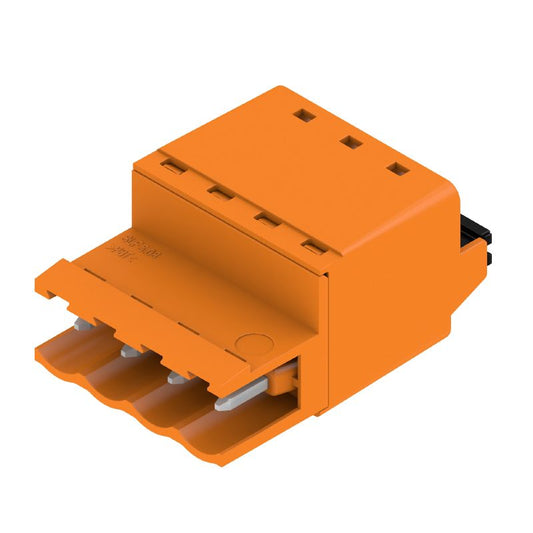 1335350000 - 4-Pole 5.08mm PCB Connector with 180° Angle Design  (Pack of 90)