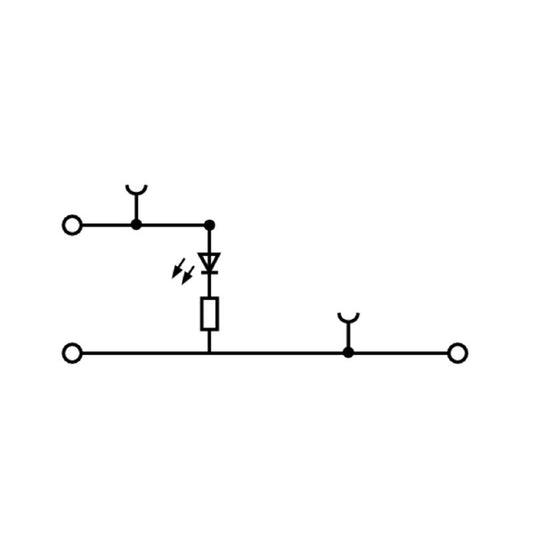 8010040000 - 2.5mm² Terminal Block, 24VDC, Dark Beige, 3 Connections  (Pack of 25)