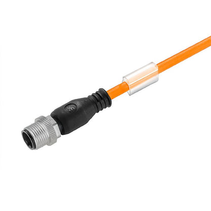 2812550100 - 1m M12 4-Pole PUR Sensor/Actuator Cable