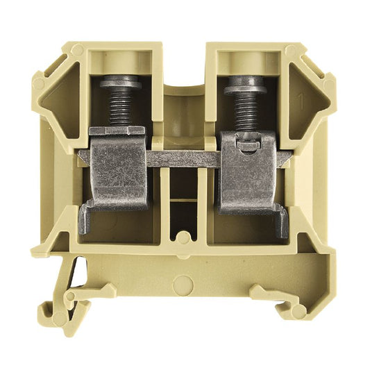 0380660000 - Beige & Yellow Terminal Block, 16 mm², 76 A Capacity  (Pack of 50)