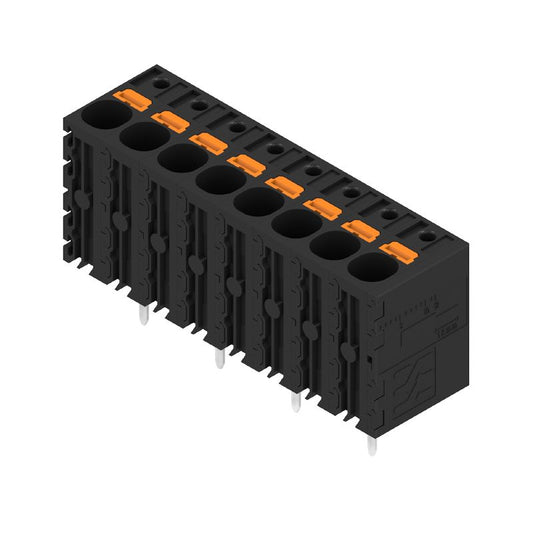 2491680000 - 7.50mm 8-Pole PCB Terminal, 180° Solder Pin, Black  (Pack of 30)