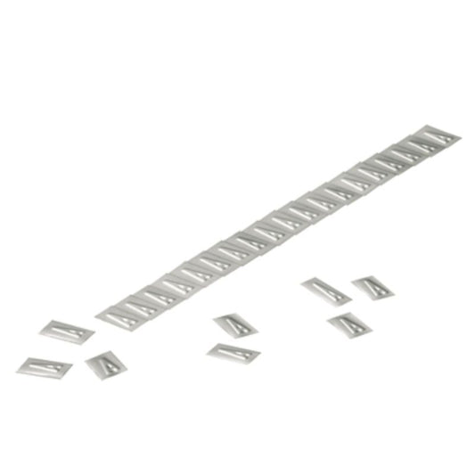 1712501683 - 5.5x9.9mm Stainless Steel Markers for High-Temperature Wiring  (Pack of 200)