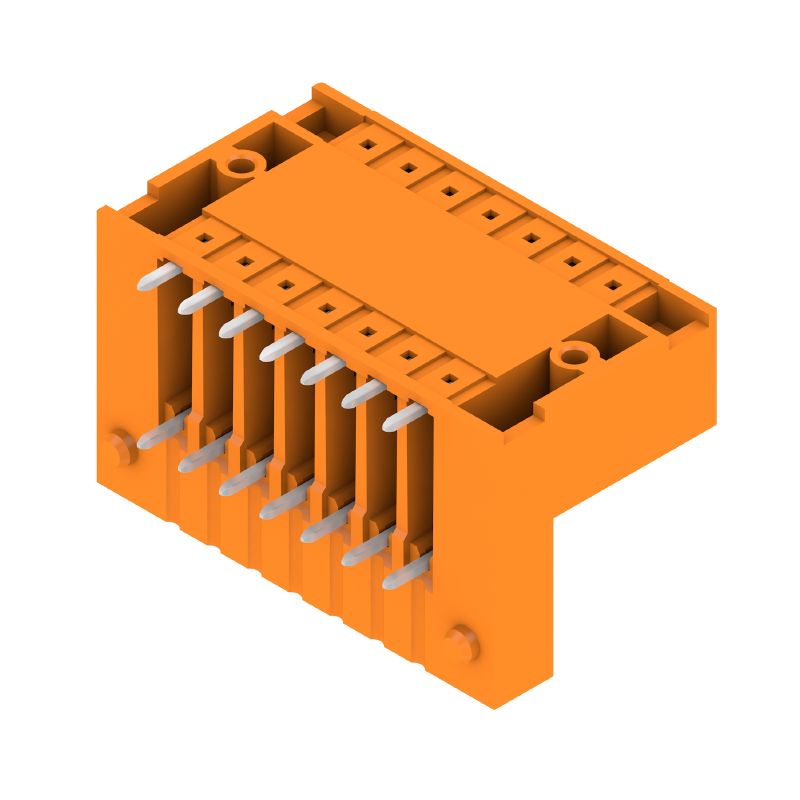 1032630000 - 14-Pole 3.81mm PCB Connector with 90° Elbow and Flange  (Pack of 50)