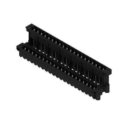 1889290000 - 5.08mm 40-Pole THR Header Connector with Black Solder Pins  (Pack of 8)