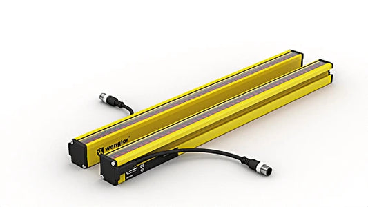 SEMG433 - Compact Safety Light Curtain with Protection Monitoring and Mounting Angle