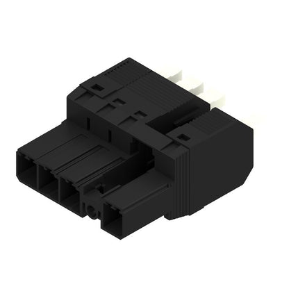 2630430000 - 4-Pole PCB Male Connector, 180° Orientation, Push-In Connector  (Pack of 48)