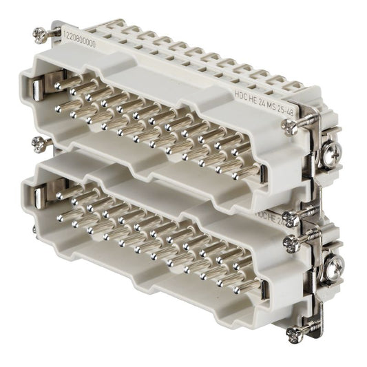1220800000 - RoHS 24-Pole HDC Insert for Male Connections