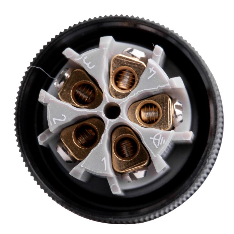 2768330000 - M12 Field Attachable Connector, 8-13mm, 16A Rated, IP67