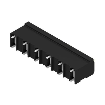 1874390000 - 7.62mm 6-Pole Black PCB Terminal with 1.5mm Solder Pins  (Pack of 175)