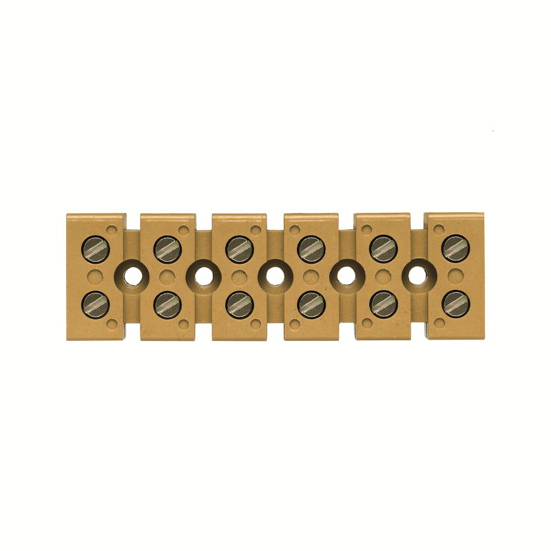 0620120000 - 12-Connection Terminal Strip, 6mm², 41A, Screw Mechanism  (Pack of 20)