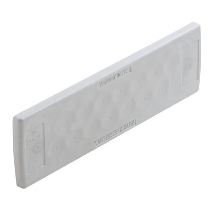 2743550000 - Grey Cable Entry Plate 44mm x 142mm x 12mm, TPE Material  (Pack of 10)