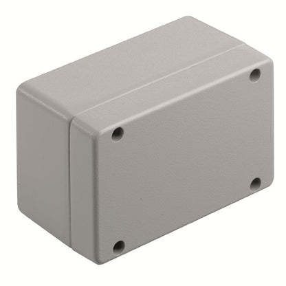 9529190000 - Aluminum Enclosure 82mm High, Silver Grey, 1.066kg Capacity