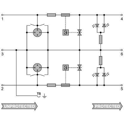 1064350000 - Compact Surge Protection Device for 24V Control Systems  (Pack of 10)