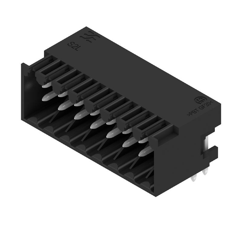1728040000 - 3.50mm 16-Pole PCB Male Header Connector, 90° Angle  (Pack of 60)