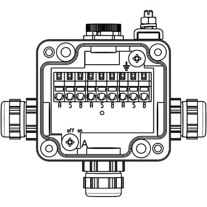 8564180000 - Intrinsically Safe Field Distributor for Zone 1 & 2